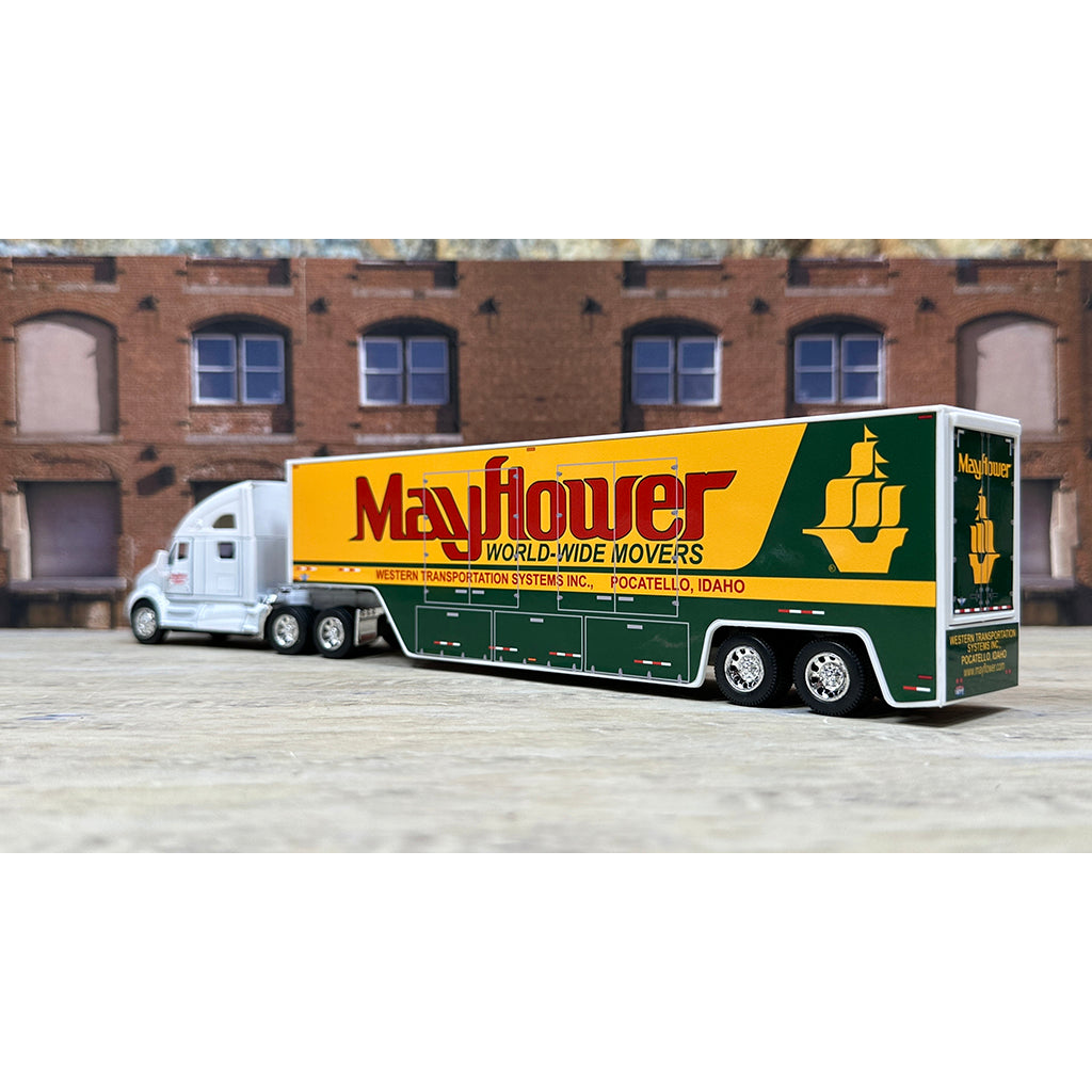 Kenworth T700 w/Moving Van Trailer "Western Transportation Systems Inc. of Pocatello, Idaho, Agent for Mayflower Moving &amp; Storage - World-Wide Movers"