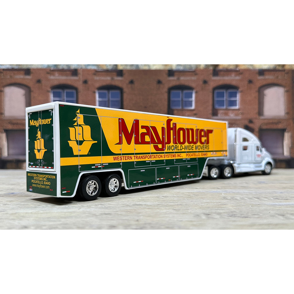 Kenworth T700 w/Moving Van Trailer "Western Transportation Systems Inc. of Pocatello, Idaho, Agent for Mayflower Moving &amp; Storage - World-Wide Movers"