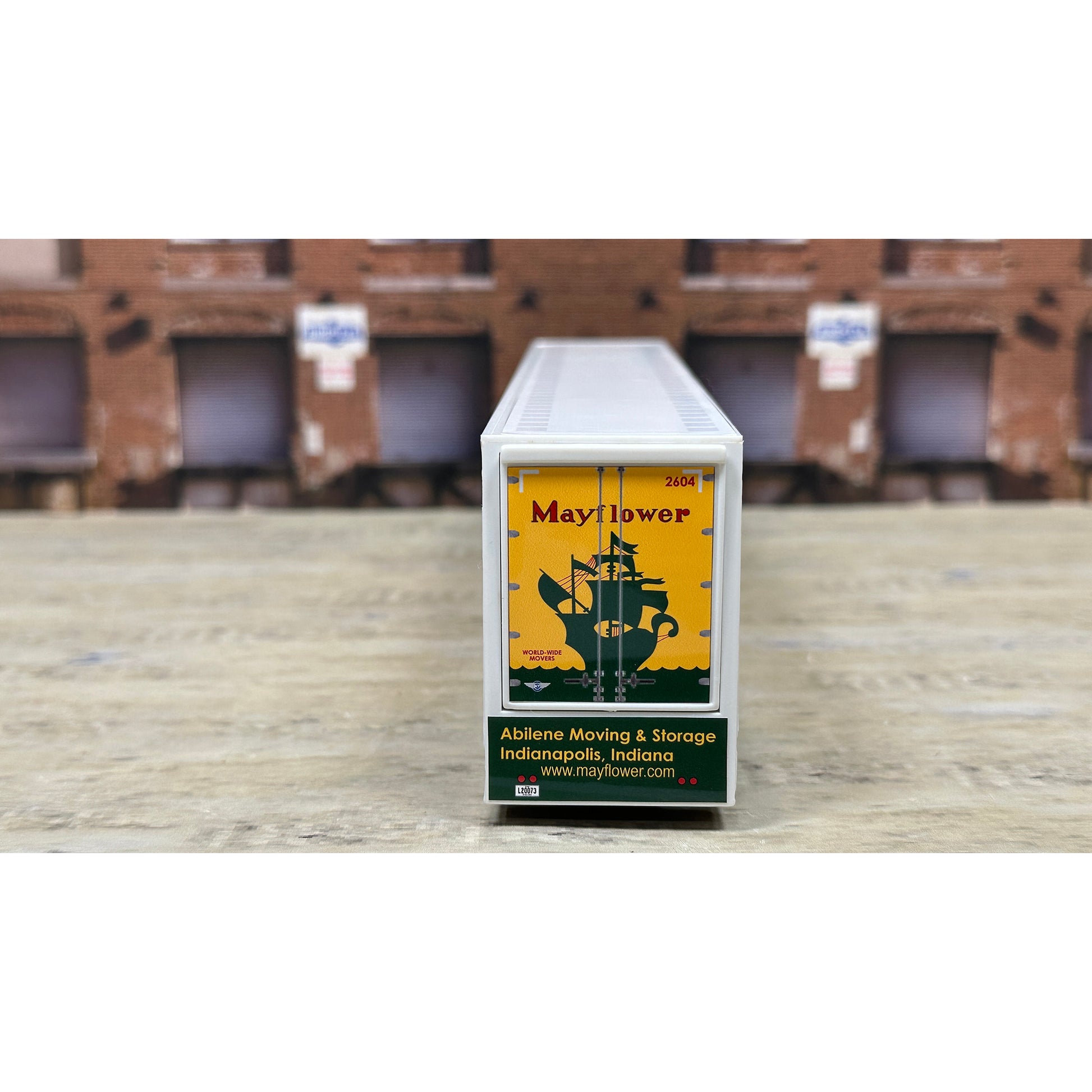 Kenworth T700 w/Moving Van Trailer "Abilene Moving & Storage of Indianapolis, Indiana, Agent for Mayflower Transit Company - Nation-Wide Furniture Movers"