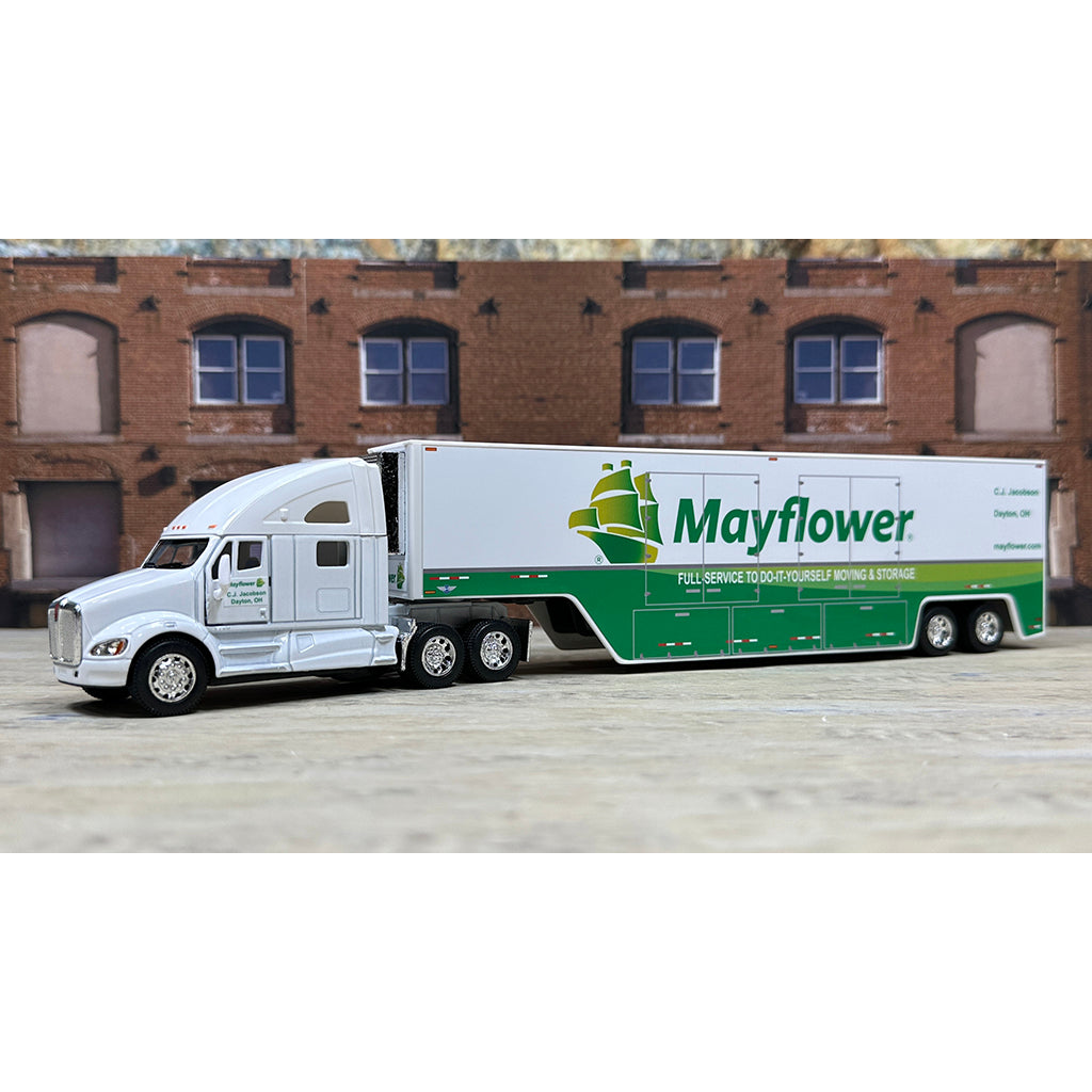 Kenworth T700 w/Moving Van Trailer "C.J. Jacobson of Dayton, Ohio, Agent for Mayflower Transit Company"