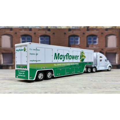Kenworth T700 w/Moving Van Trailer "C.J. Jacobson of Dayton, Ohio, Agent for Mayflower Transit Company"