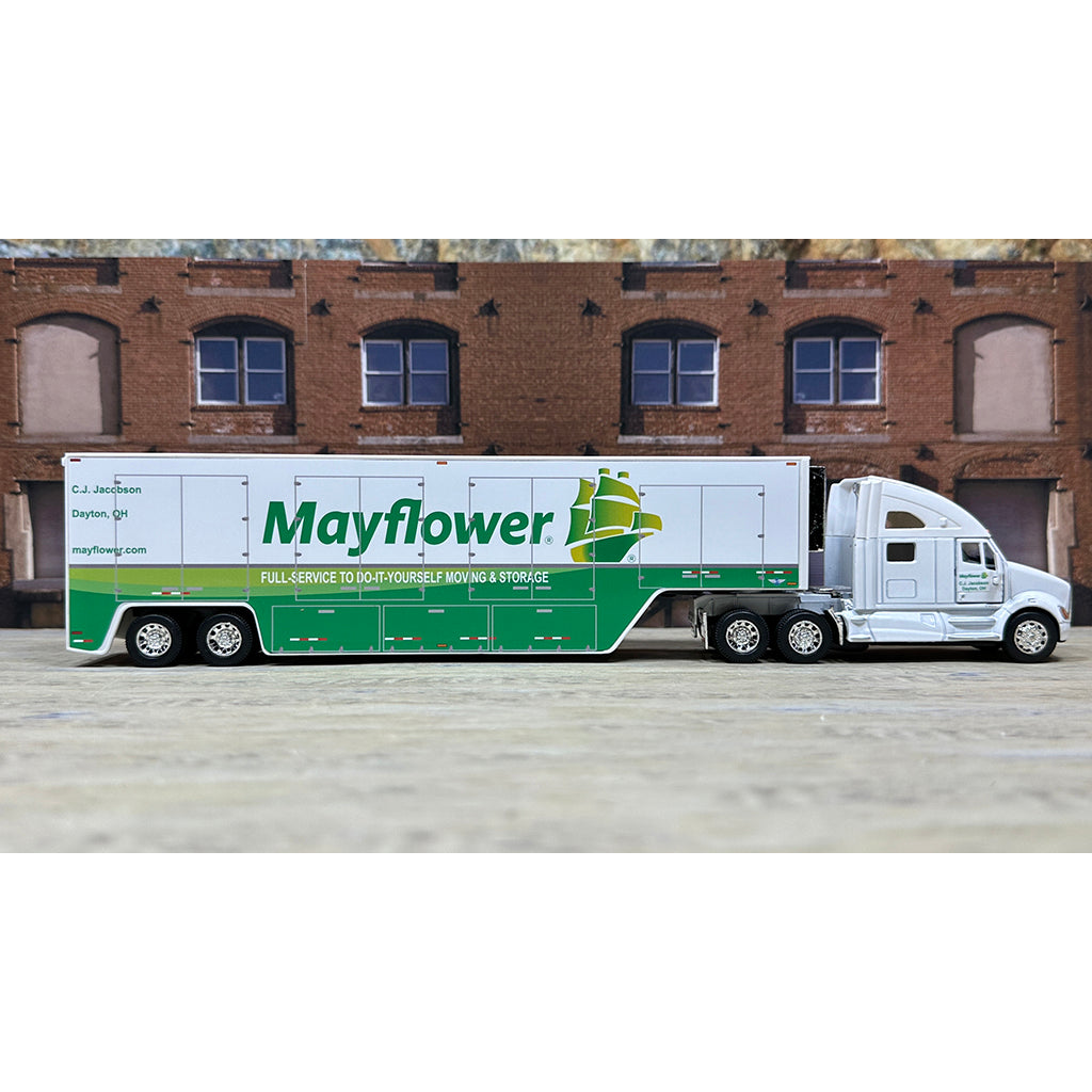Kenworth T700 w/Moving Van Trailer "C.J. Jacobson of Dayton, Ohio, Agent for Mayflower Transit Company"