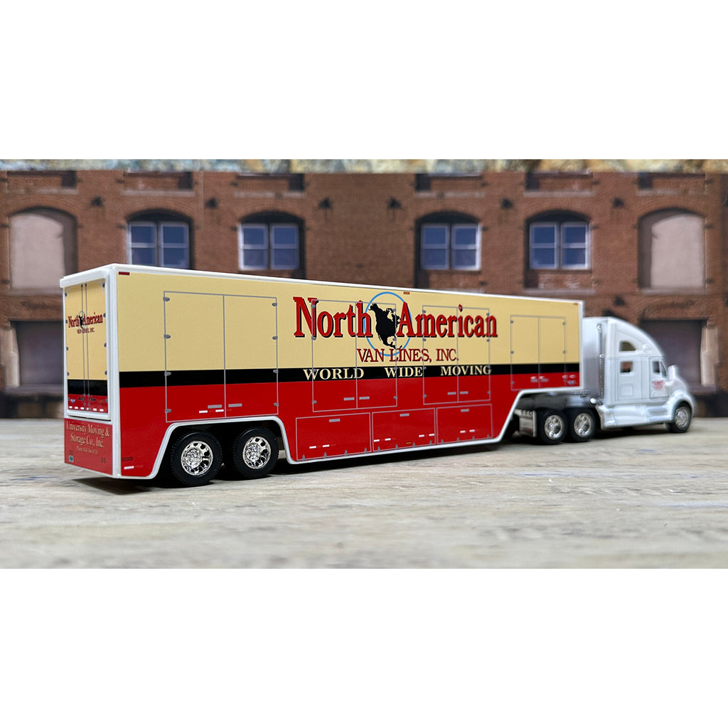 Kenworth T700 w/Moving Van Trailer "University Moving & Storage Company, Inc. of Farmington Hills Michigan, Agent for North American Van Lines, Inc."