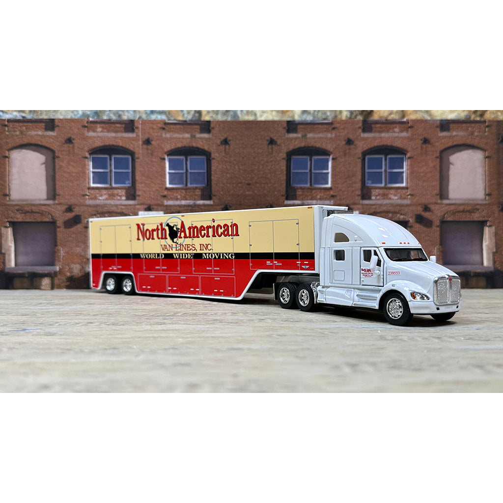 Kenworth T700 w/Moving Van Trailer "University Moving & Storage Company, Inc. of Farmington Hills Michigan, Agent for North American Van Lines, Inc."
