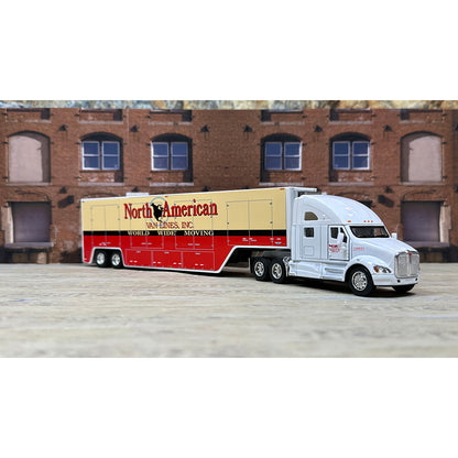 Kenworth T700 w/Moving Van Trailer "University Moving & Storage Company, Inc. of Farmington Hills Michigan, Agent for North American Van Lines, Inc."