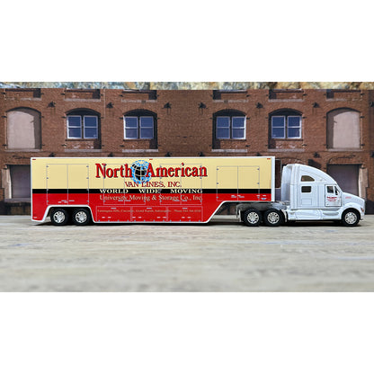 Kenworth T700 w/Moving Van Trailer "University Moving &amp; Storage Company, Inc. of Farmington Hills Michigan, Agent for North American Van Lines, Inc."