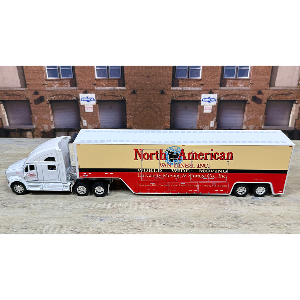 Kenworth T700 w/Moving Van Trailer "University Moving &amp; Storage Company, Inc. of Farmington Hills Michigan, Agent for North American Van Lines, Inc."