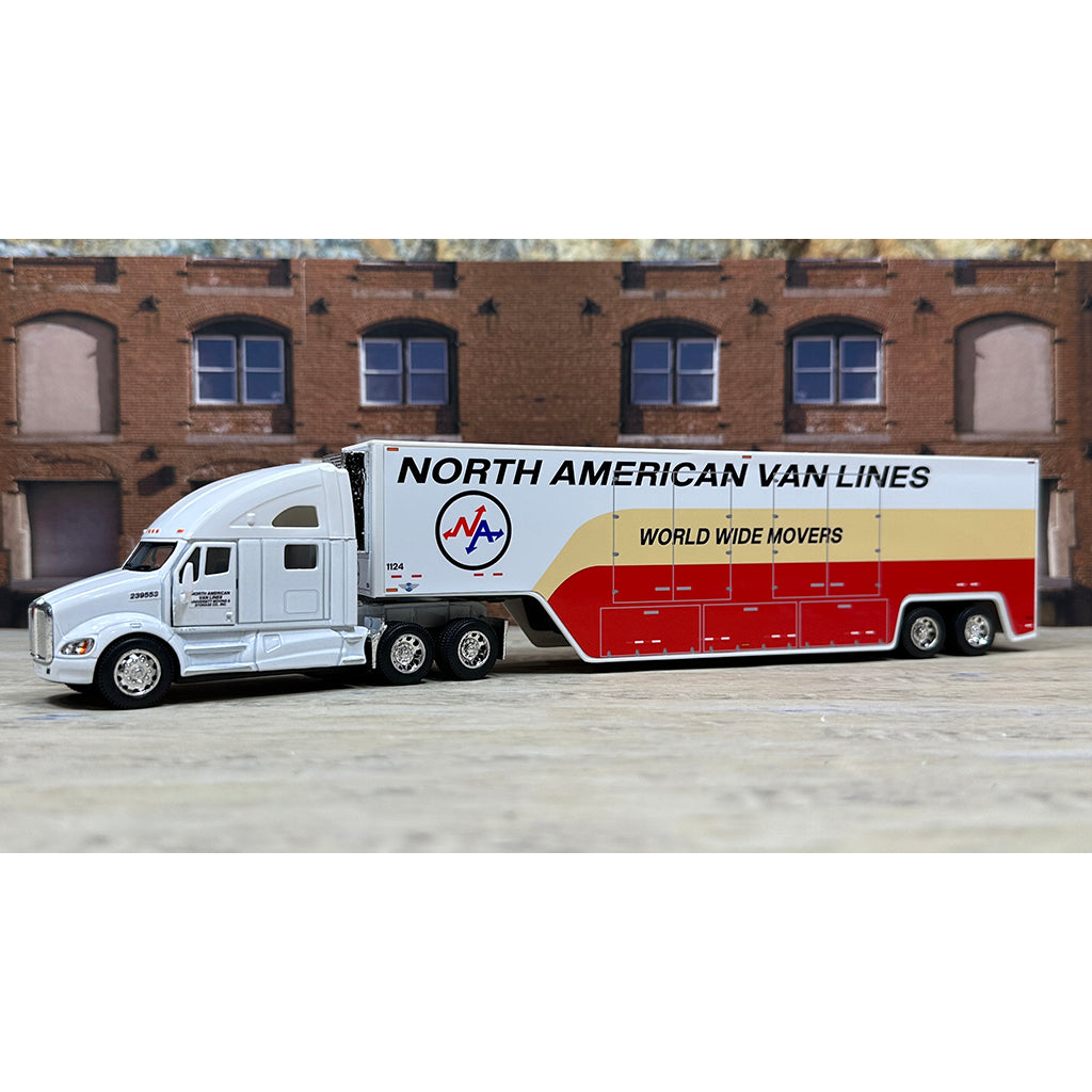 Kenworth T700 w/Moving Van Trailer "University Moving & Storage Company, Inc. of Farmington Hills Michigan, Agent for North American Van Lines, Inc. - World Wide Movers"