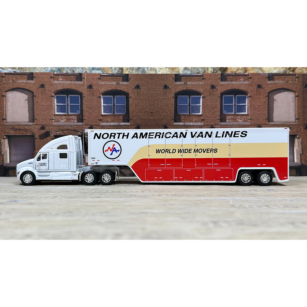 Kenworth T700 w/Moving Van Trailer "University Moving & Storage Company, Inc. of Farmington Hills Michigan, Agent for North American Van Lines, Inc. - World Wide Movers"