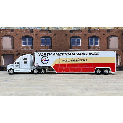 Kenworth T700 w/Moving Van Trailer "University Moving & Storage Company, Inc. of Farmington Hills Michigan, Agent for North American Van Lines, Inc. - World Wide Movers"
