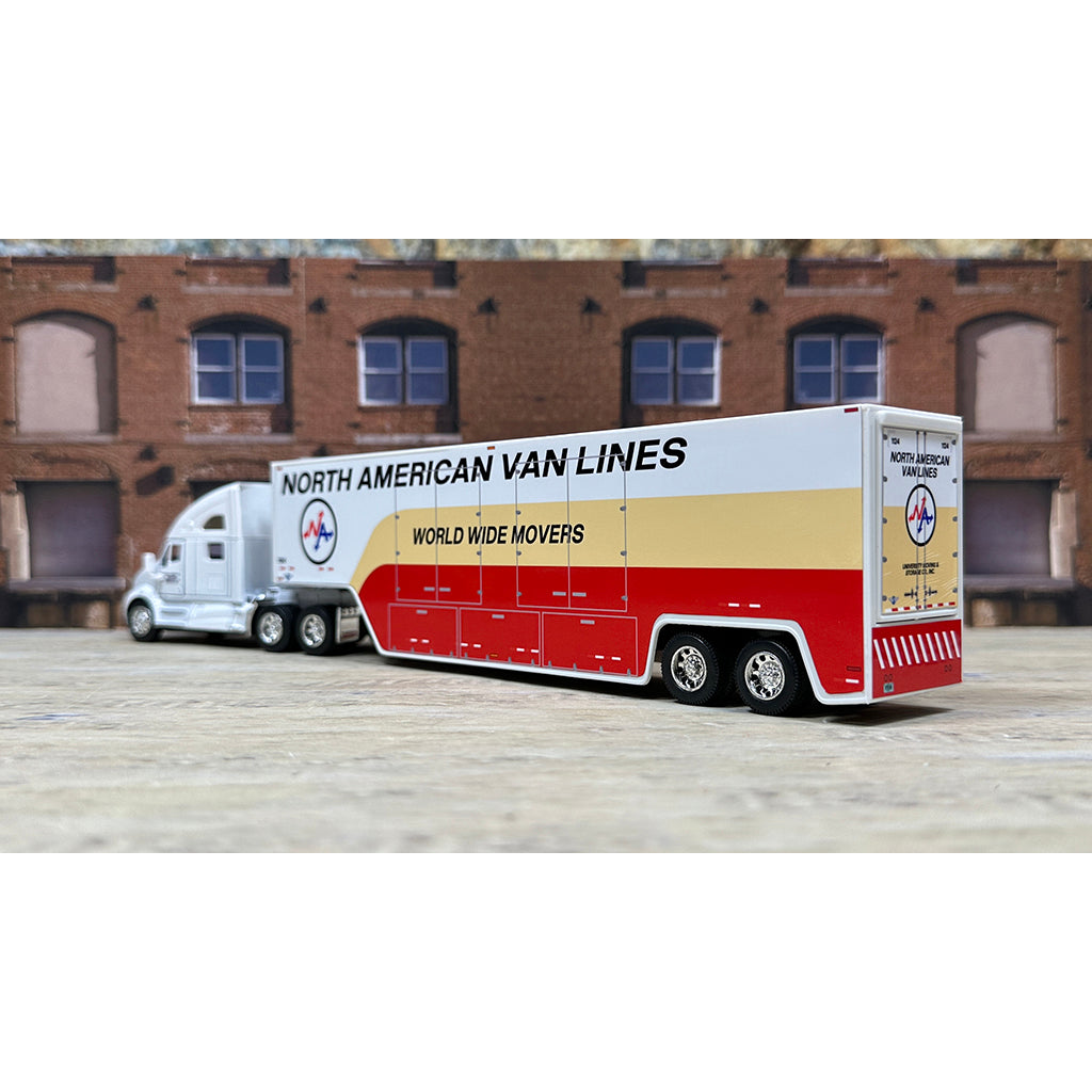 Kenworth T700 w/Moving Van Trailer "University Moving & Storage Company, Inc. of Farmington Hills Michigan, Agent for North American Van Lines, Inc. - World Wide Movers"