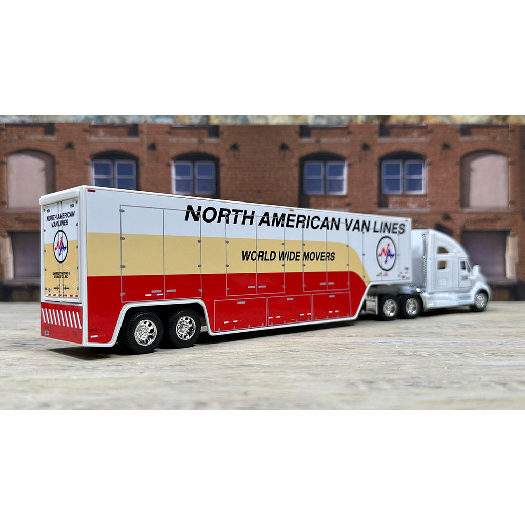 Kenworth T700 w/Moving Van Trailer "University Moving & Storage Company, Inc. of Farmington Hills Michigan, Agent for North American Van Lines, Inc. - World Wide Movers"