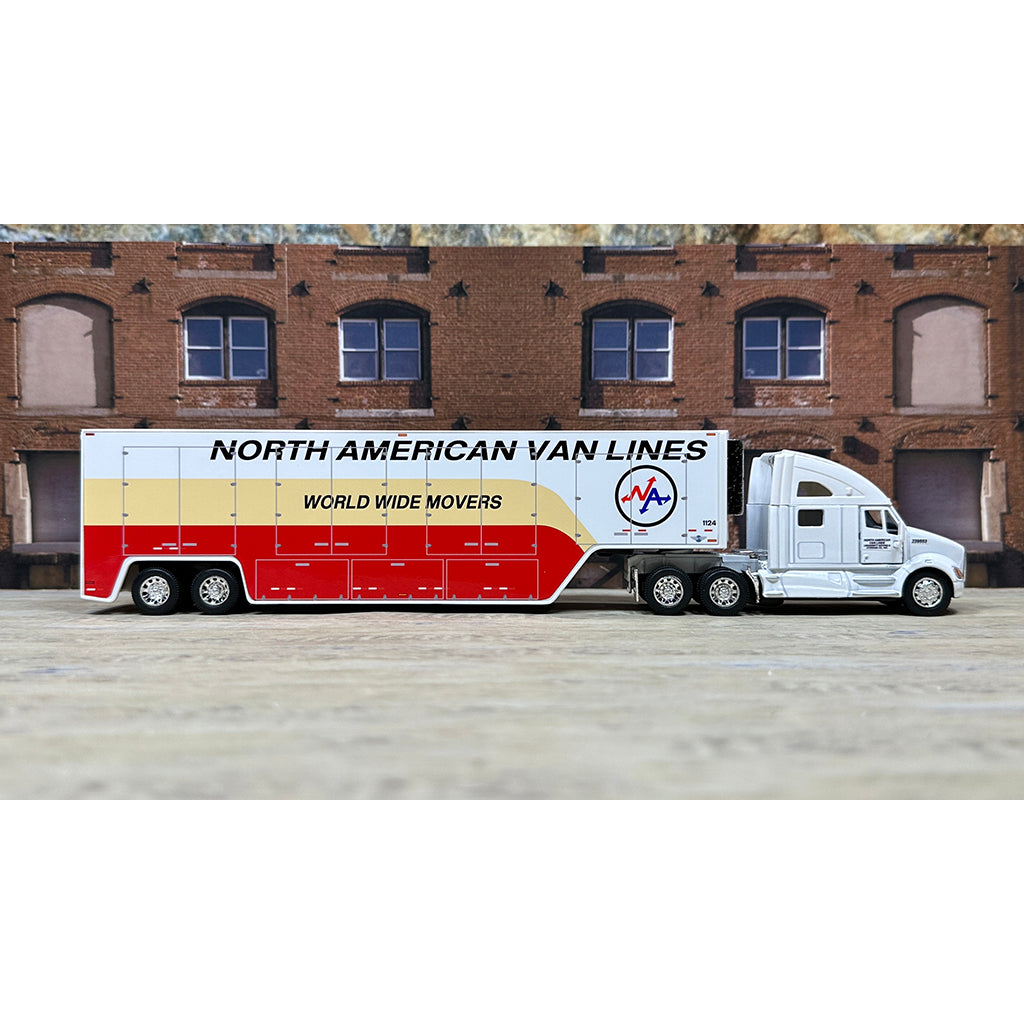 Kenworth T700 w/Moving Van Trailer "University Moving & Storage Company, Inc. of Farmington Hills Michigan, Agent for North American Van Lines, Inc. - World Wide Movers"