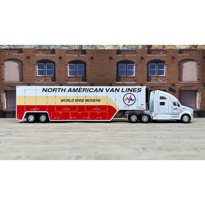 Kenworth T700 w/Moving Van Trailer "University Moving & Storage Company, Inc. of Farmington Hills Michigan, Agent for North American Van Lines, Inc. - World Wide Movers"
