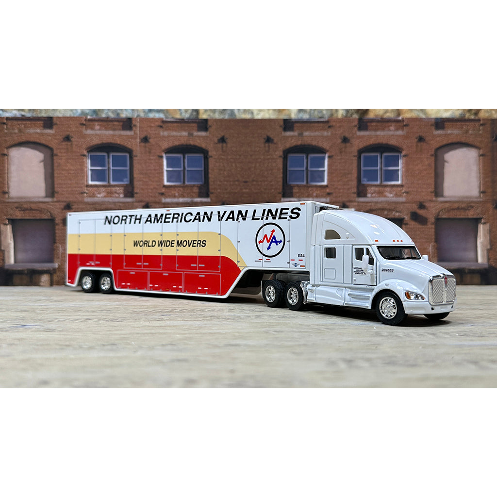 Kenworth T700 w/Moving Van Trailer "University Moving & Storage Company, Inc. of Farmington Hills Michigan, Agent for North American Van Lines, Inc. - World Wide Movers"