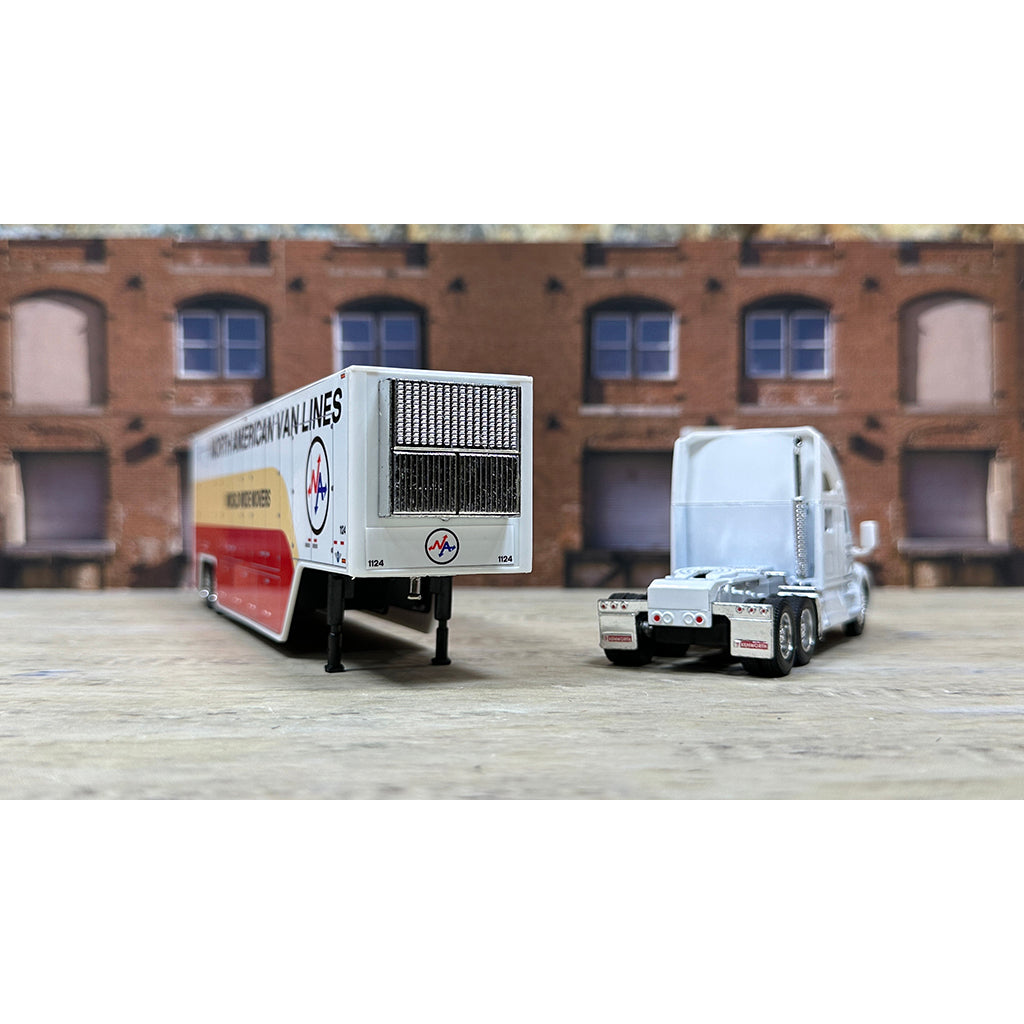 Kenworth T700 w/Moving Van Trailer "University Moving & Storage Company, Inc. of Farmington Hills Michigan, Agent for North American Van Lines, Inc. - World Wide Movers"