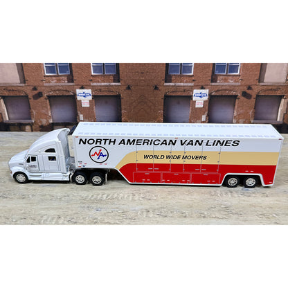 Kenworth T700 w/Moving Van Trailer "University Moving & Storage Company, Inc. of Farmington Hills Michigan, Agent for North American Van Lines, Inc. - World Wide Movers"