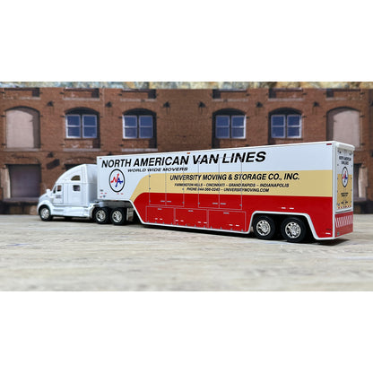 Kenworth T700 w/Moving Van Trailer "University Moving & Storage Company, Inc. of Farmington Hills Michigan, Agent for North American Van Lines, Inc. - World Wide Movers"