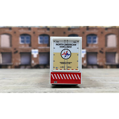 Kenworth T700 w/Moving Van Trailer "University Moving & Storage Company, Inc. of Farmington Hills Michigan, Agent for North American Van Lines, Inc. - World Wide Movers"