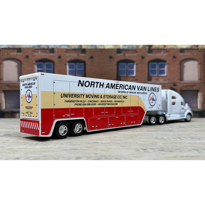 Kenworth T700 w/Moving Van Trailer "University Moving & Storage Company, Inc. of Farmington Hills Michigan, Agent for North American Van Lines, Inc. - World Wide Movers"