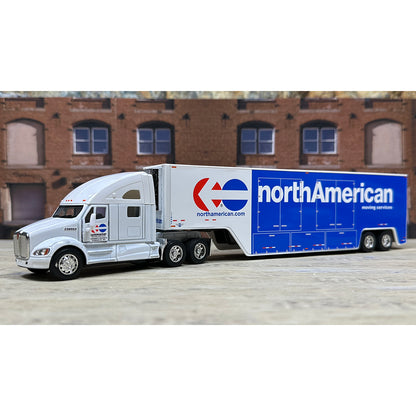 Kenworth T700 w/Moving Van Trailer "University Moving & Storage Company, Inc. of Farmington Hills Michigan, Agent for North American Van Lines, Inc. - World Wide Movers"