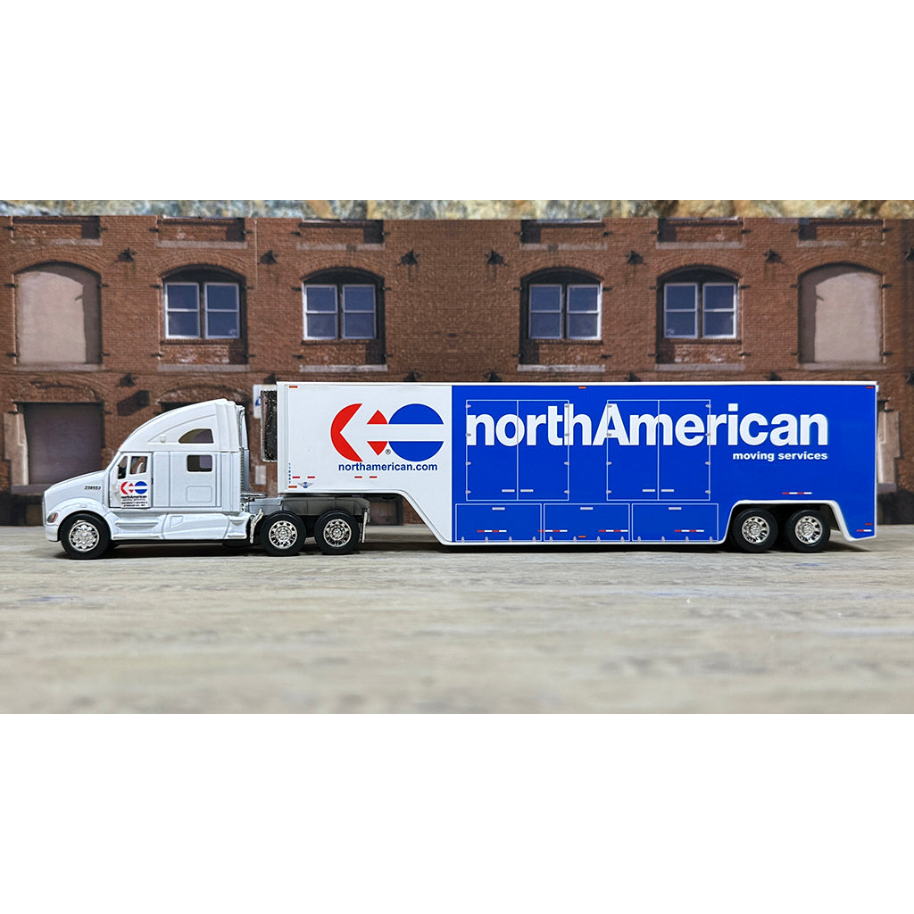 Kenworth T700 w/Moving Van Trailer "University Moving & Storage Company, Inc. of Farmington Hills Michigan, Agent for North American Van Lines, Inc. - World Wide Movers"