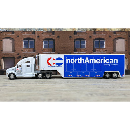 Kenworth T700 w/Moving Van Trailer "University Moving & Storage Company, Inc. of Farmington Hills Michigan, Agent for North American Van Lines, Inc. - World Wide Movers"