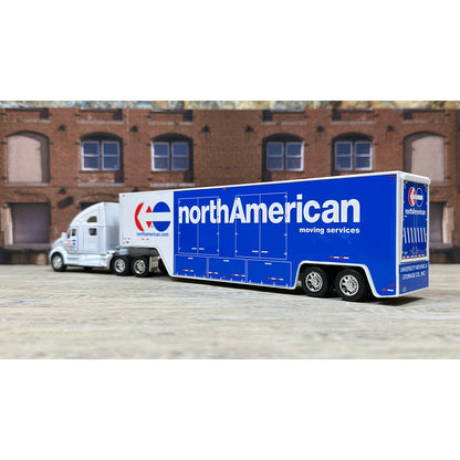 Kenworth T700 w/Moving Van Trailer "University Moving & Storage Company, Inc. of Farmington Hills Michigan, Agent for North American Van Lines, Inc. - World Wide Movers"