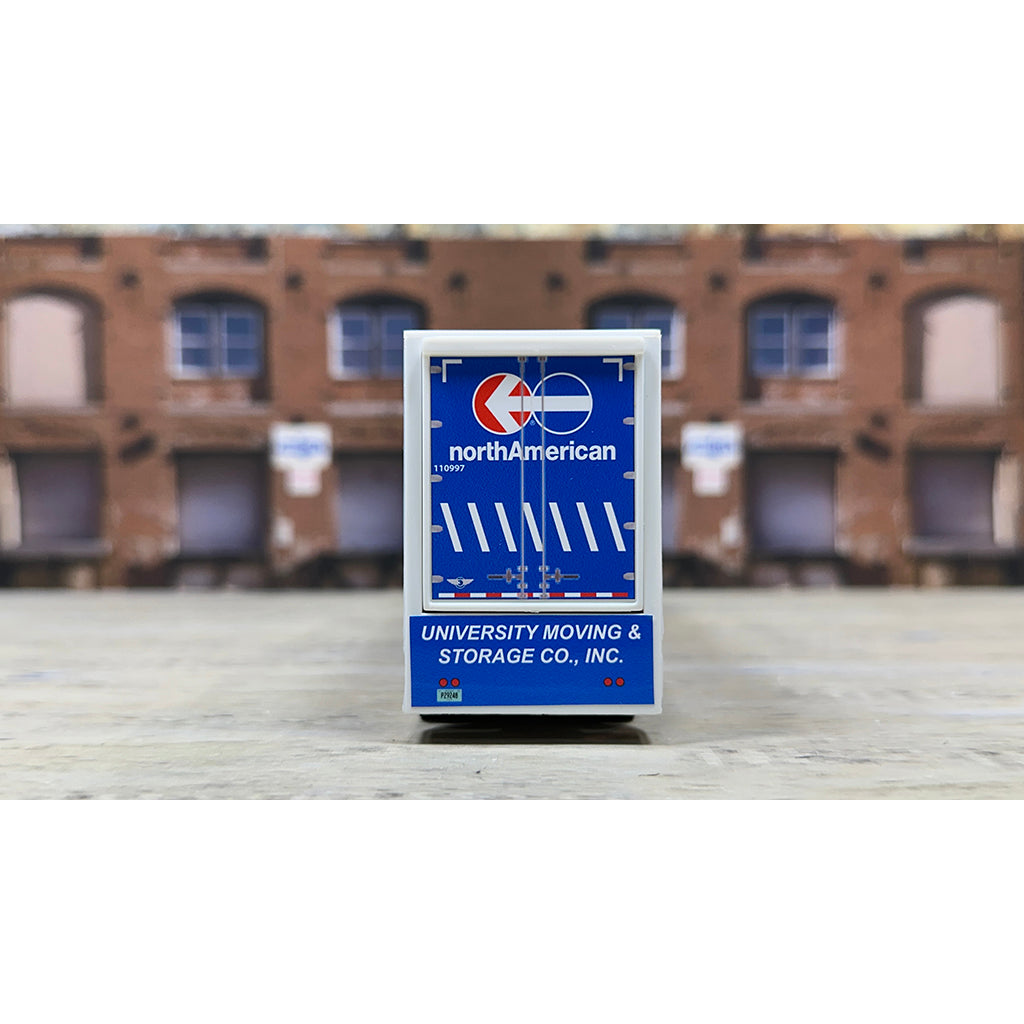 Kenworth T700 w/Moving Van Trailer "University Moving & Storage Company, Inc. of Farmington Hills Michigan, Agent for North American Van Lines, Inc. - World Wide Movers"