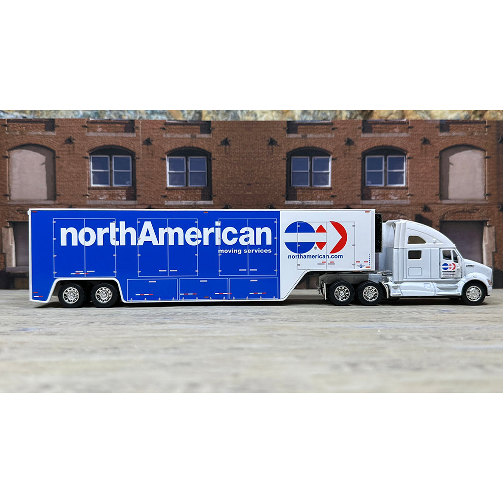 Kenworth T700 w/Moving Van Trailer "University Moving & Storage Company, Inc. of Farmington Hills Michigan, Agent for North American Van Lines, Inc. - World Wide Movers"