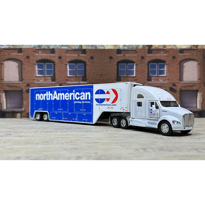 Kenworth T700 w/Moving Van Trailer "University Moving & Storage Company, Inc. of Farmington Hills Michigan, Agent for North American Van Lines, Inc. - World Wide Movers"