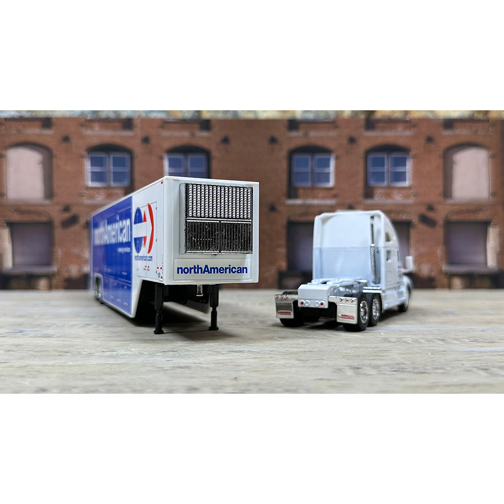 Kenworth T700 w/Moving Van Trailer "University Moving & Storage Company, Inc. of Farmington Hills Michigan, Agent for North American Van Lines, Inc. - World Wide Movers"