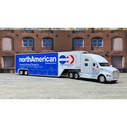 Kenworth T700 w/Moving Van Trailer "University Moving & Storage Company, Inc. of Farmington Hills Michigan, Agent for North American Van Lines, Inc. - World Wide Movers"