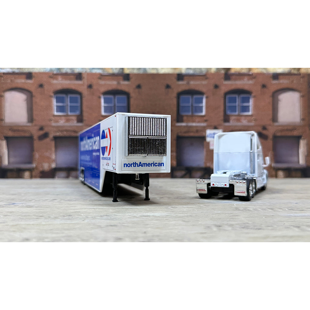 Kenworth T700 w/Moving Van Trailer "University Moving & Storage Company, Inc. of Farmington Hills Michigan, Agent for North American Van Lines, Inc. - World Wide Movers"