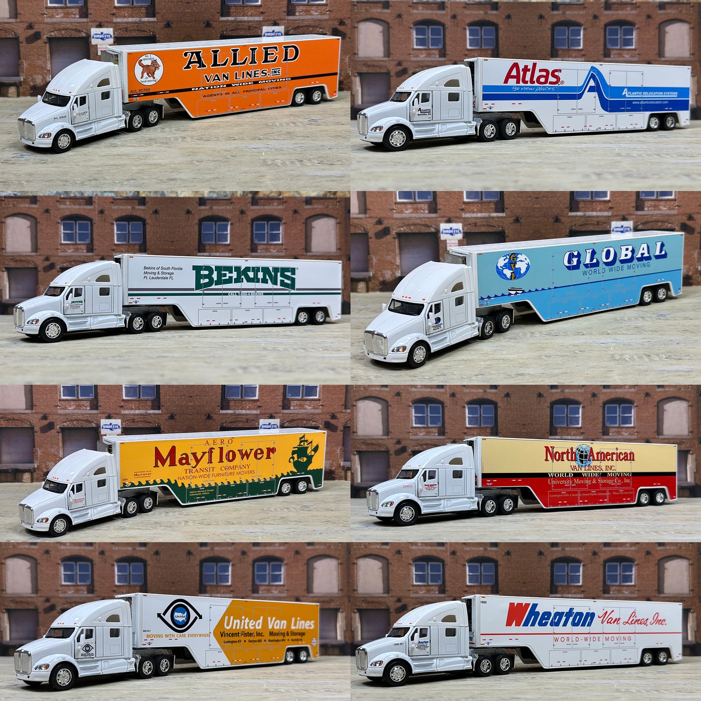 The Moving Van Collection Series 2 (Set of 8 Trucks)