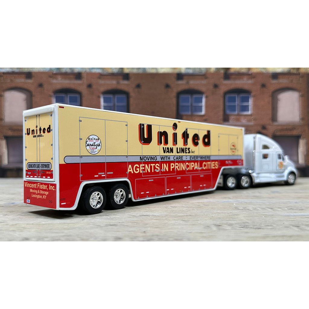 Kenworth T700 w/Moving Van Trailer "Vincent Fister, Inc. Moving & Storage of Lexington, Kentucky, Agent for United Van Lines, Inc. - Moving with Care - Everywhere"