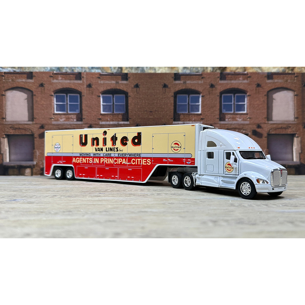 Kenworth T700 w/Moving Van Trailer "Vincent Fister, Inc. Moving & Storage of Lexington, Kentucky, Agent for United Van Lines, Inc. - Moving with Care - Everywhere"