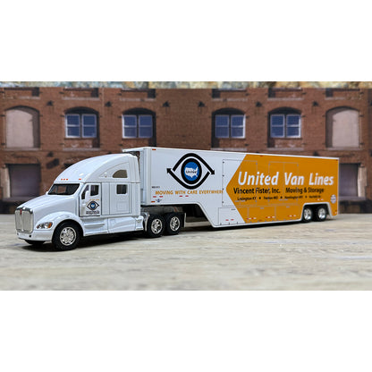 Kenworth T700 w/Moving Van Trailer "Vincent Fister, Inc. Moving & Storage of Lexington, Kentucky, Agent for United Van Lines, Inc. - Moving with Care Everywhere"