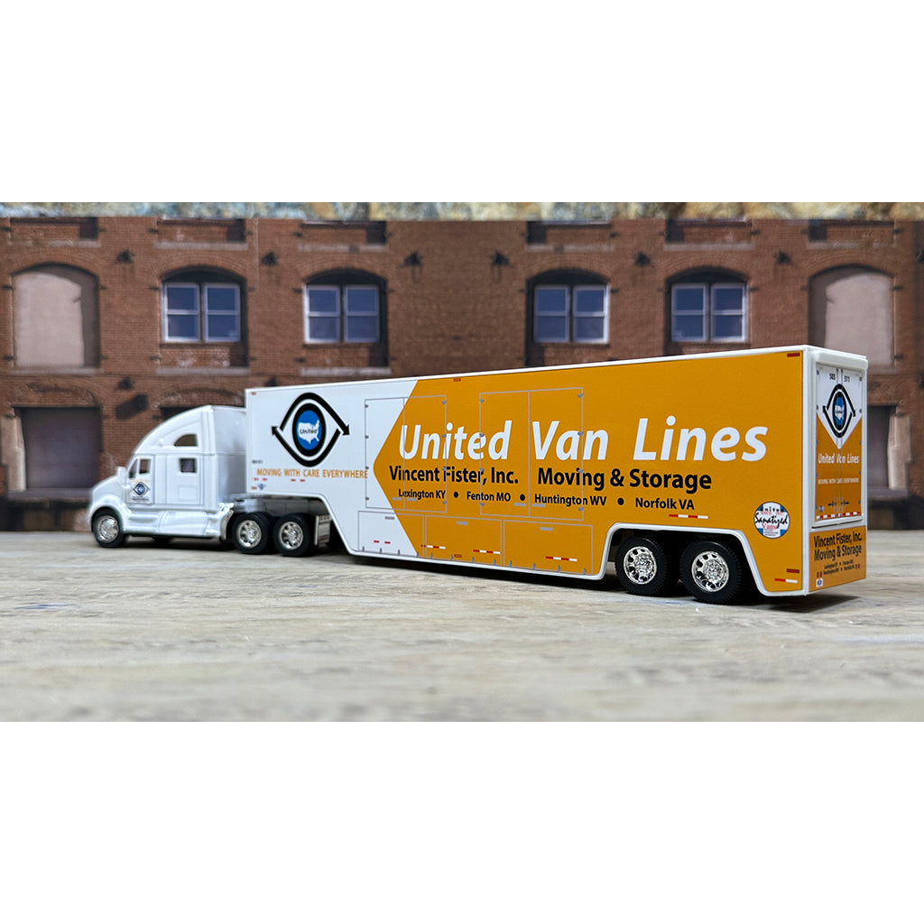 Kenworth T700 w/Moving Van Trailer "Vincent Fister, Inc. Moving & Storage of Lexington, Kentucky, Agent for United Van Lines, Inc. - Moving with Care Everywhere"
