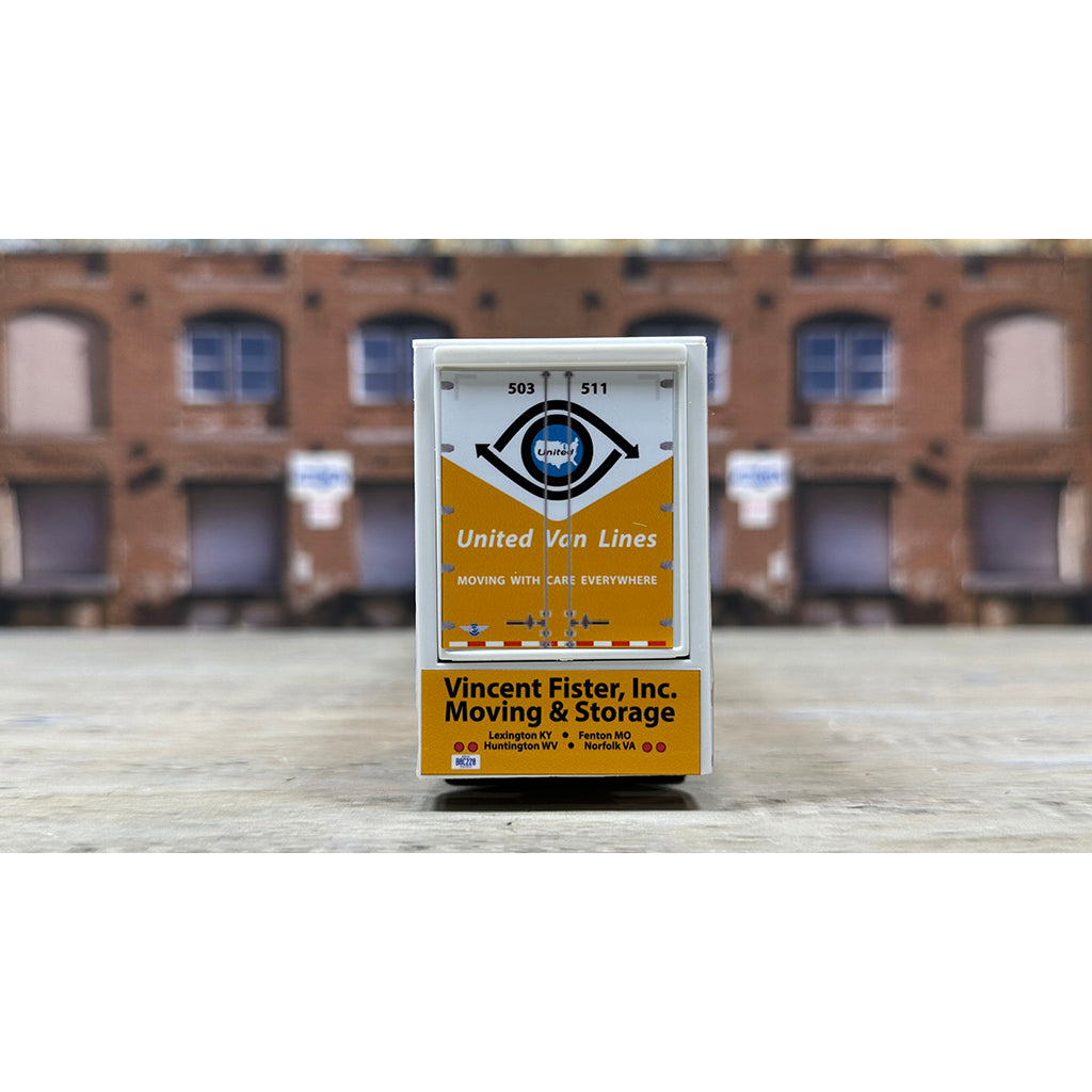 Kenworth T700 w/Moving Van Trailer "Vincent Fister, Inc. Moving & Storage of Lexington, Kentucky, Agent for United Van Lines, Inc. - Moving with Care Everywhere"