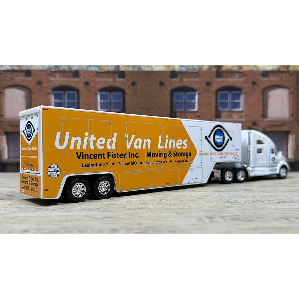 Kenworth T700 w/Moving Van Trailer "Vincent Fister, Inc. Moving & Storage of Lexington, Kentucky, Agent for United Van Lines, Inc. - Moving with Care Everywhere"