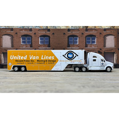 Kenworth T700 w/Moving Van Trailer "Vincent Fister, Inc. Moving & Storage of Lexington, Kentucky, Agent for United Van Lines, Inc. - Moving with Care Everywhere"
