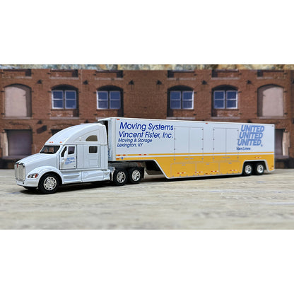Kenworth T700 w/Moving Van Trailer "Vincent Fister, Inc. Moving & Storage of Lexington, Kentucky, Agent for United Van Lines, Inc. - Moving Systems"