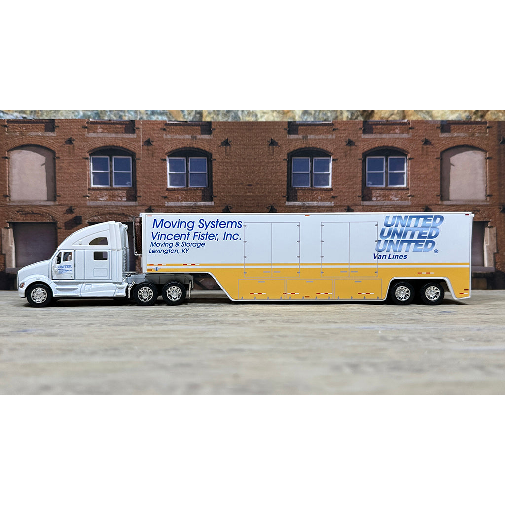 Kenworth T700 w/Moving Van Trailer "Vincent Fister, Inc. Moving & Storage of Lexington, Kentucky, Agent for United Van Lines, Inc. - Moving Systems"