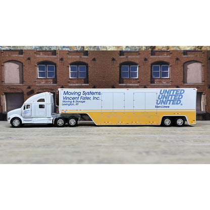 Kenworth T700 w/Moving Van Trailer "Vincent Fister, Inc. Moving & Storage of Lexington, Kentucky, Agent for United Van Lines, Inc. - Moving Systems"