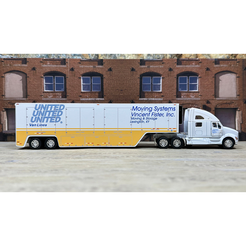 Kenworth T700 w/Moving Van Trailer "Vincent Fister, Inc. Moving & Storage of Lexington, Kentucky, Agent for United Van Lines, Inc. - Moving Systems"