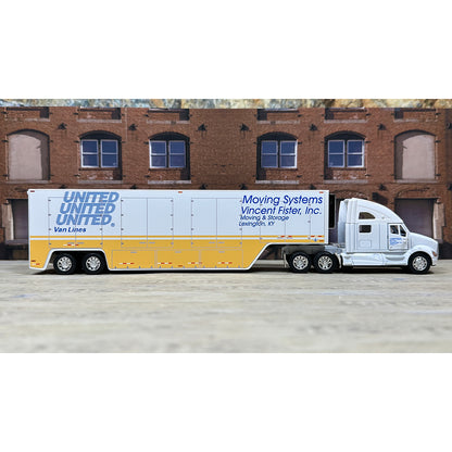 Kenworth T700 w/Moving Van Trailer "Vincent Fister, Inc. Moving & Storage of Lexington, Kentucky, Agent for United Van Lines, Inc. - Moving Systems"