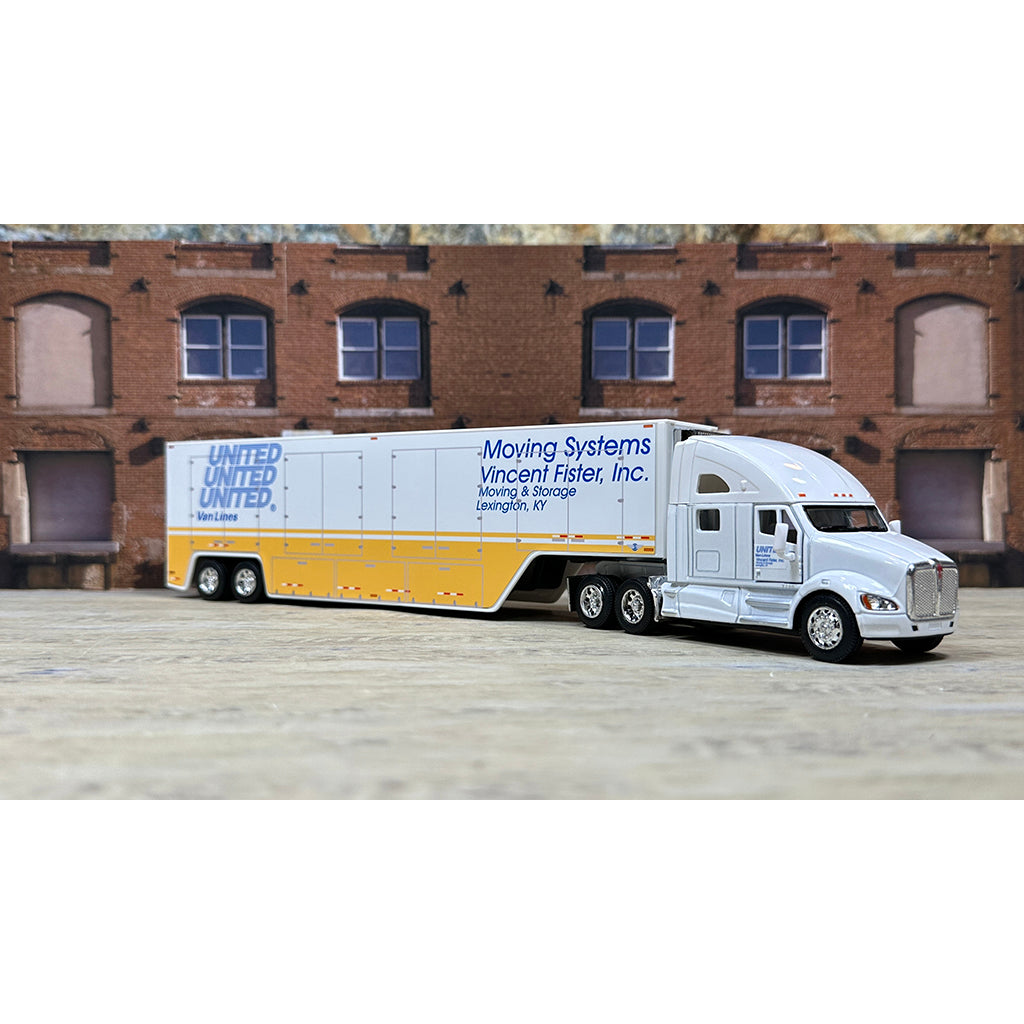 Kenworth T700 w/Moving Van Trailer "Vincent Fister, Inc. Moving & Storage of Lexington, Kentucky, Agent for United Van Lines, Inc. - Moving Systems"