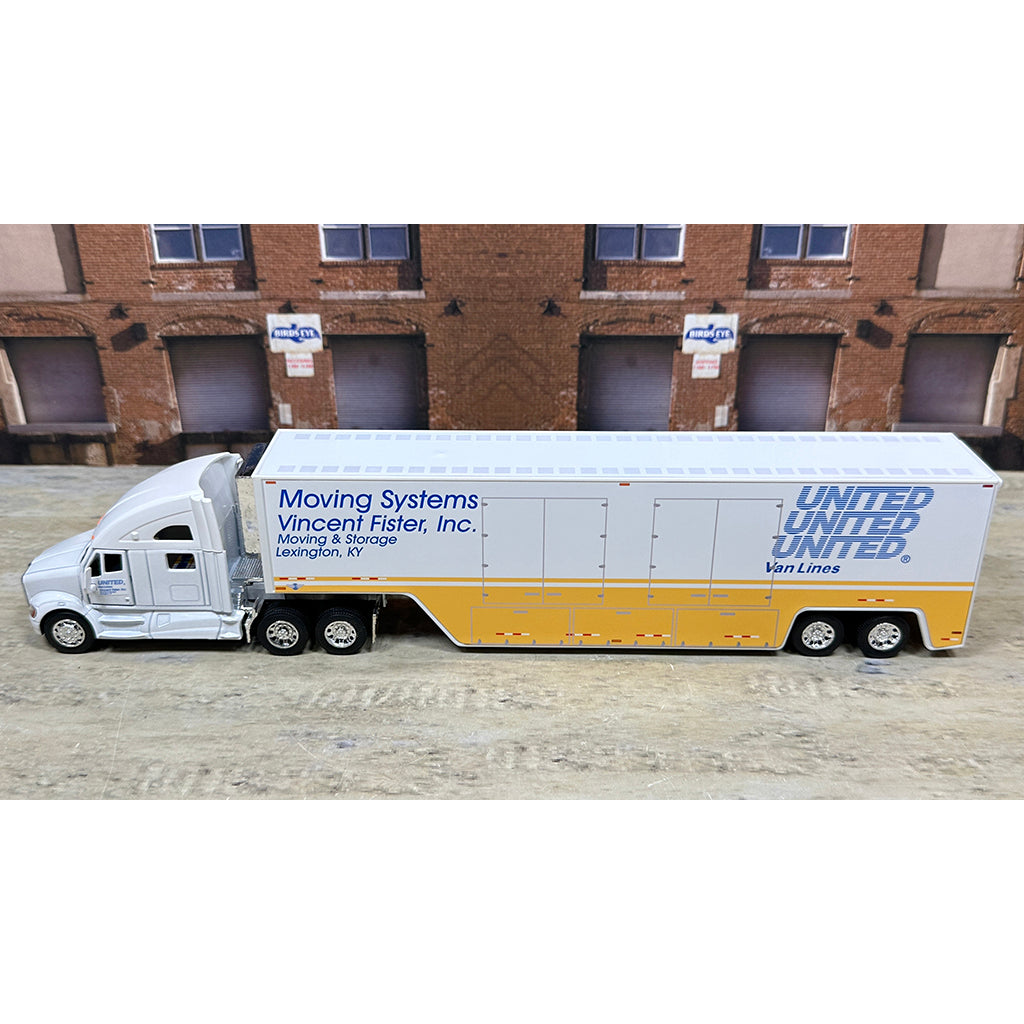 Kenworth T700 w/Moving Van Trailer "Vincent Fister, Inc. Moving & Storage of Lexington, Kentucky, Agent for United Van Lines, Inc. - Moving Systems"