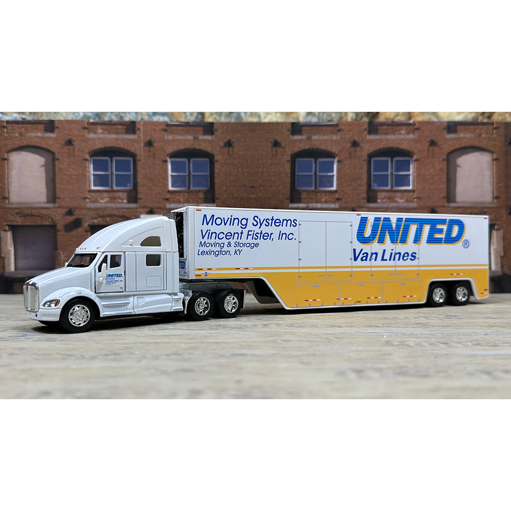 Kenworth T700 w/Moving Van Trailer "Vincent Fister, Inc. Moving & Storage of Lexington, Kentucky, Agent for United Van Lines, Inc. - Moving Systems"